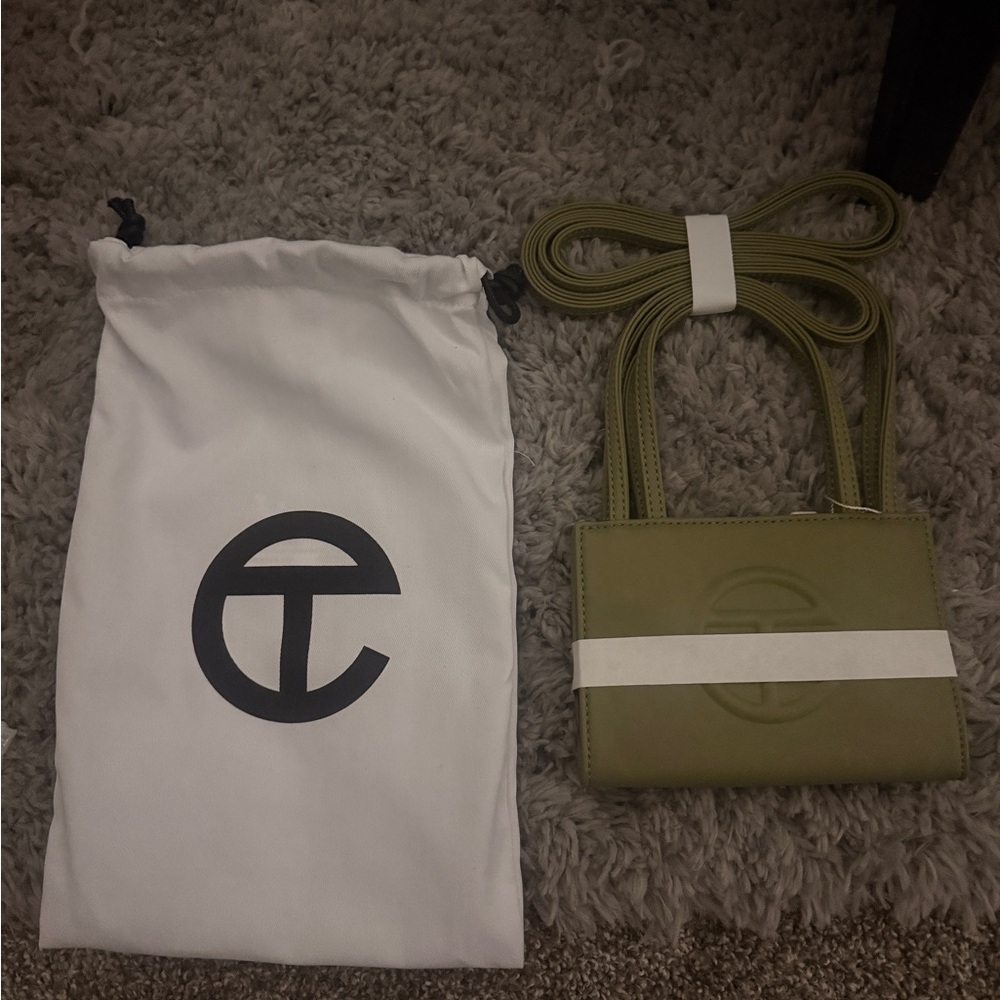 Telfar Drab Shopping Bag in Jeep